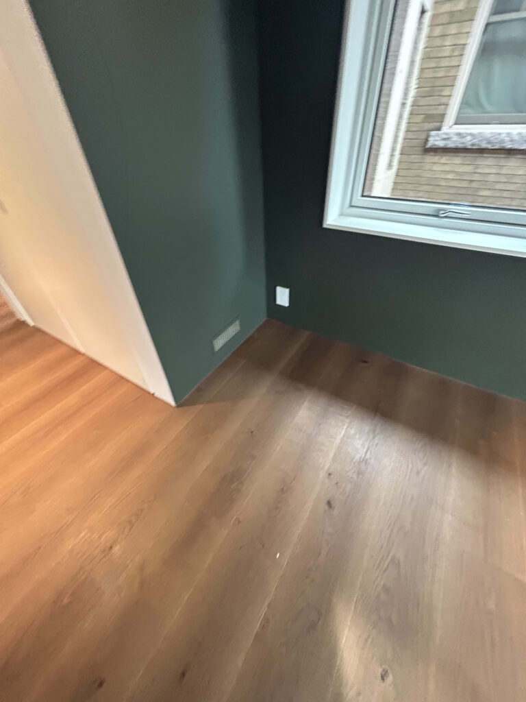 Hardwood installation