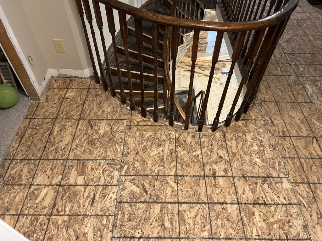 Flooring installation service