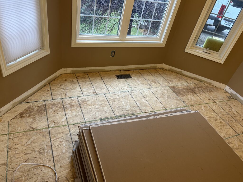 Flooring installation service