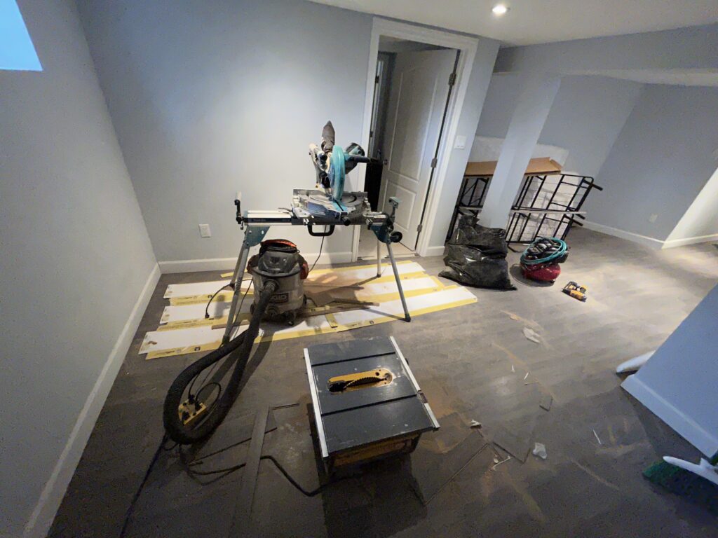 Flooring installation service